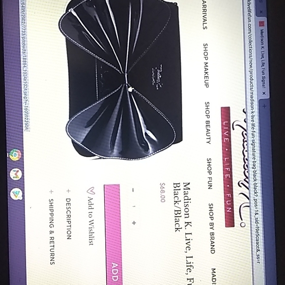 Black Bow Bag - Picture 4 of 4